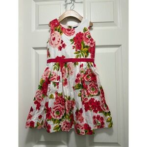 Mini Biden Floral Girls Dress- Size 4-5y